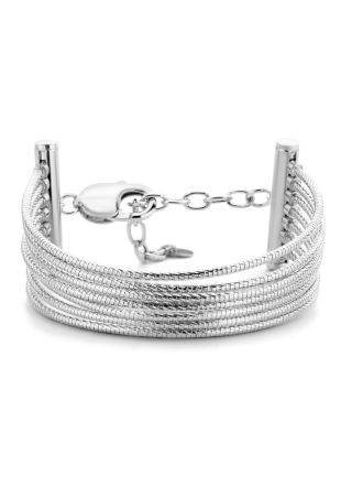 Armband Linguini van zilver